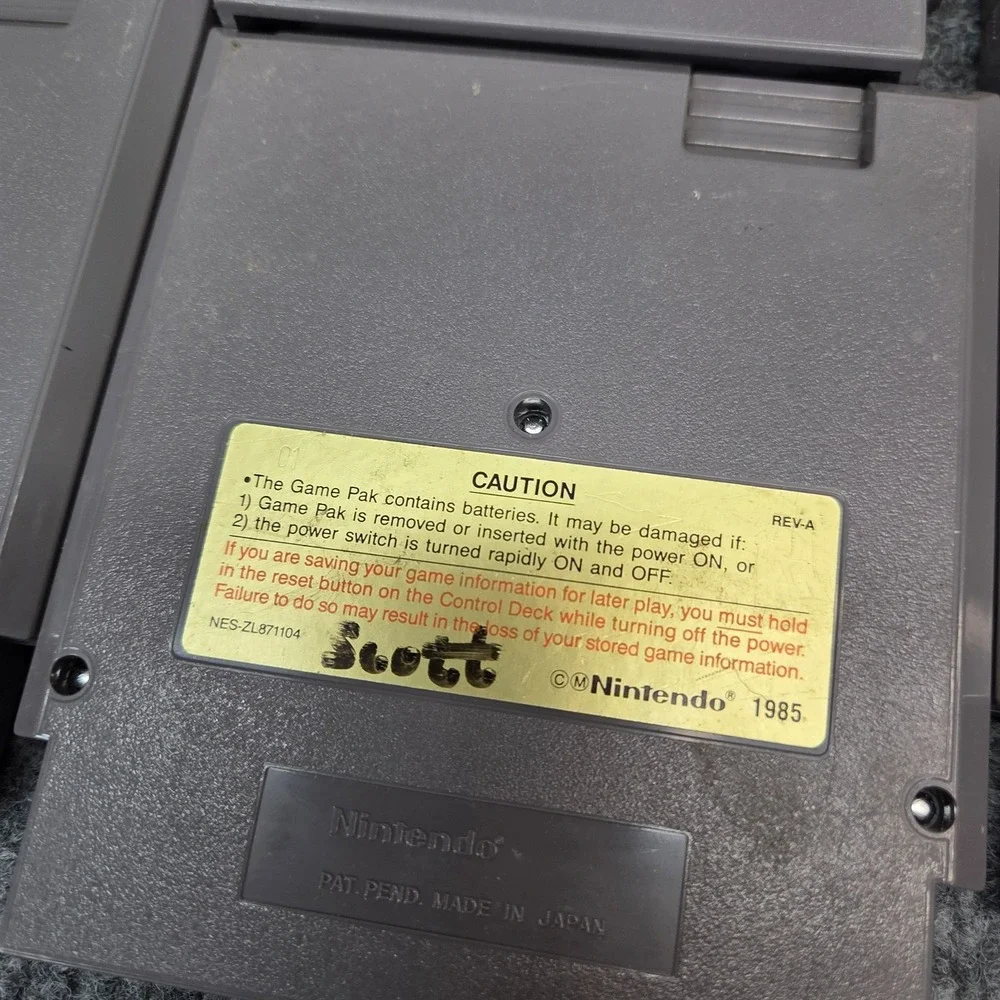 Nintendo NES Authentic Lot of 7 Games Racing Monster Trucks Bigfoot Knight Rider